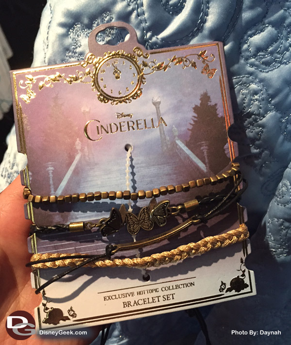 Cinderella Black and Gold Bracelet Set (5) - $8.40