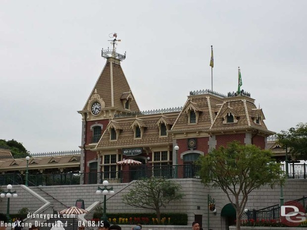 Hong Kong Disneyland - Main Street USA - Train Station