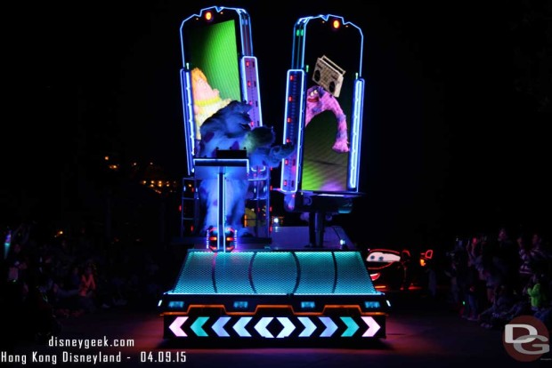 Disney Paint the Night Parade at Hong Kong Disneyland