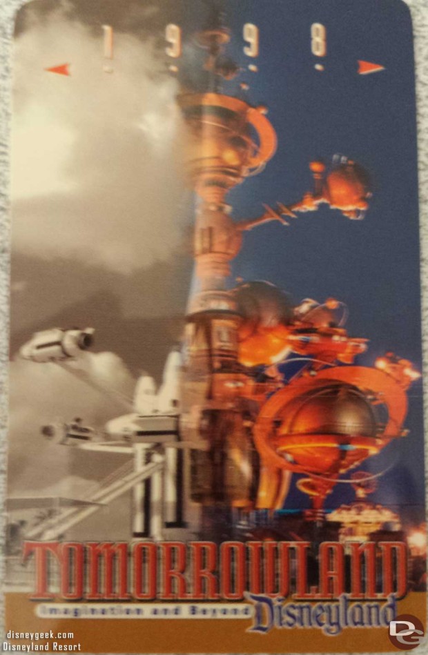 Disneyland Annual Pass 1998-99