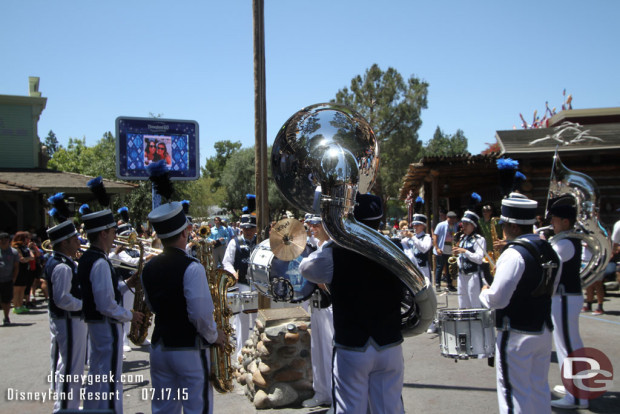 New Disneyland Band Debut - July 17, 2015 - Frontierland 1:45pm performance
