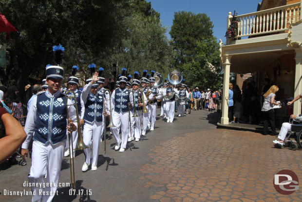 New Disneyland Band Debut - July 17, 2015 - Frontierland 3:05pm performance