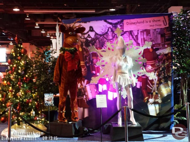 Christmas Fantasy costumes - Walt Disney Archives Presents - Disneyland: The Exhibit