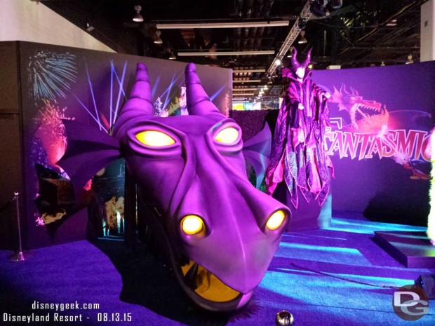 Fantasmic Original Dragon - Walt Disney Archives Presents - Disneyland: The Exhibit