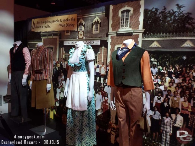 Cast Member Costumes - Walt Disney Archives Presents - Disneyland: The Exhibit
