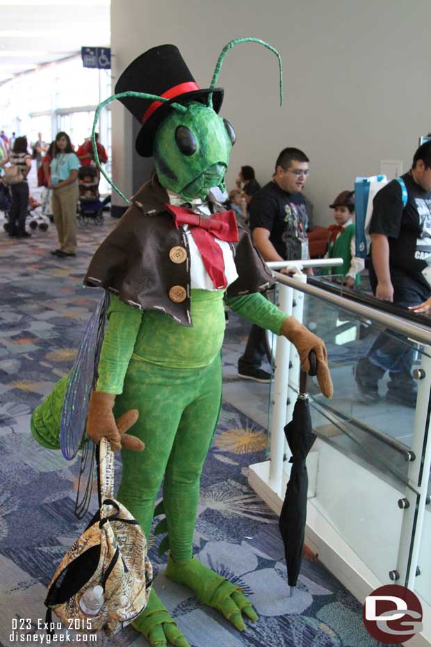 Jiminy Cricket showed up at D23 Expo