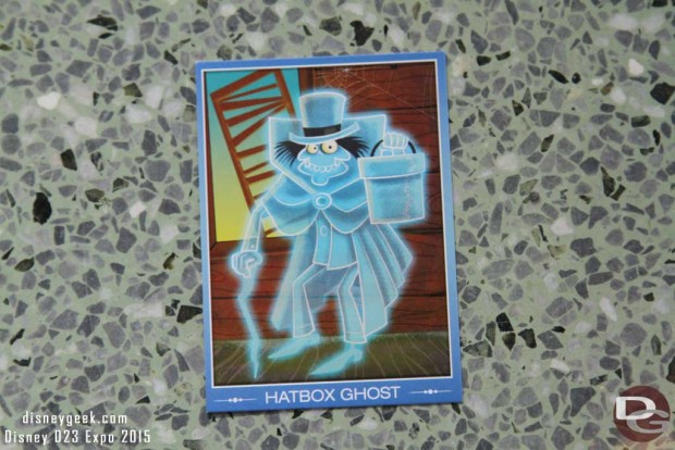 The D23 Expo Hatbox Ghost Trading Card
