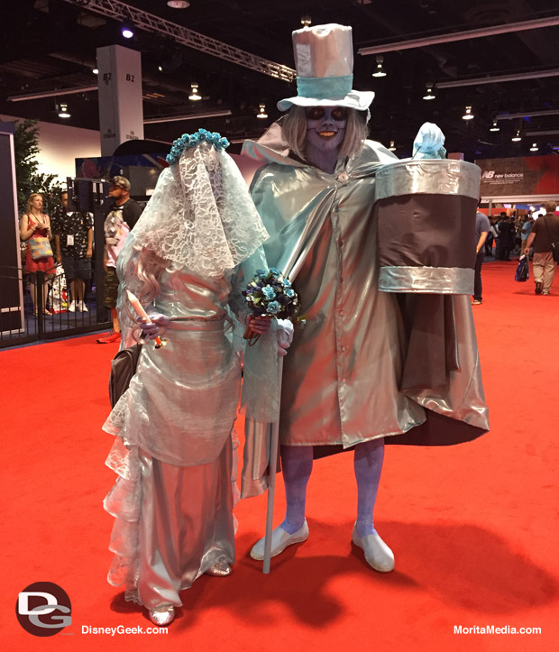 One of my favorite cosplay costumes was Hatbox Ghost and his Bride from the Haunted Mansion.