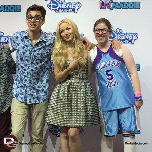 Cast of Liv and Maddie at D23 Expo (Daynah Discoveries) - The Geek's ...