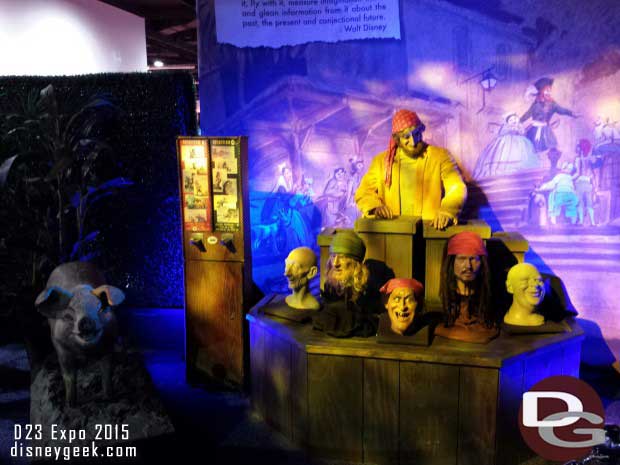 Pirates of the Caribbean - Walt Disney Archives Presents - Disneyland: The Exhibit