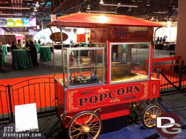 Disneyland Popcorn Cart - Walt Disney Archives Presents - Disneyland: The Exhibit