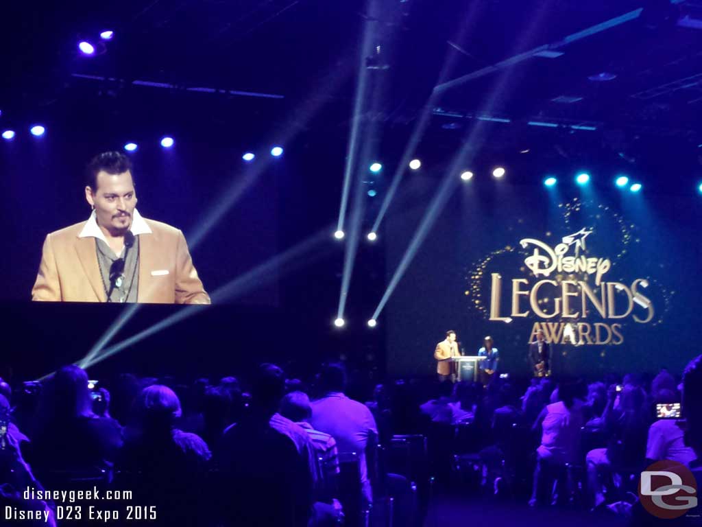 Disney Legends Ceremony - Johnny Depp