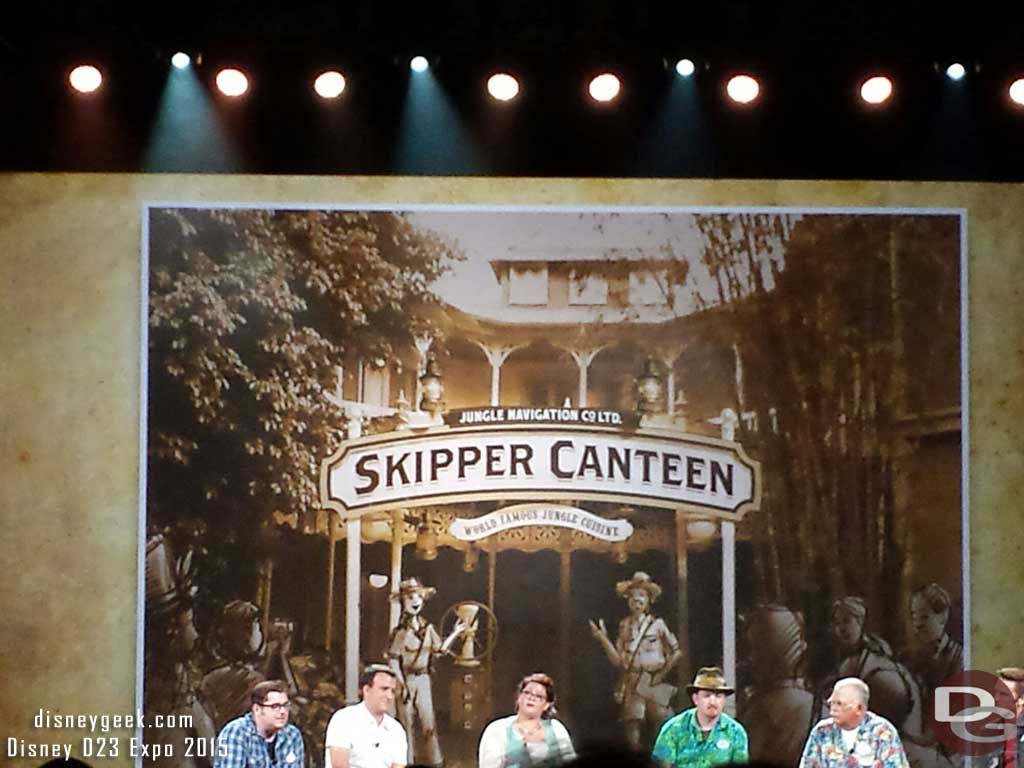 The new Skipper Canteen opening at Walt Disney World Magic Kingdom