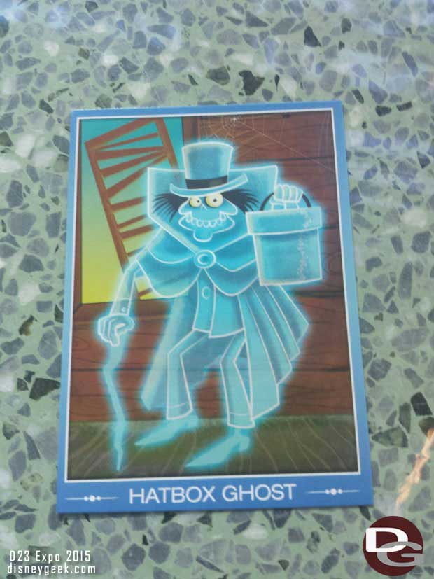 It turned out to be a Hatbox Ghost Card