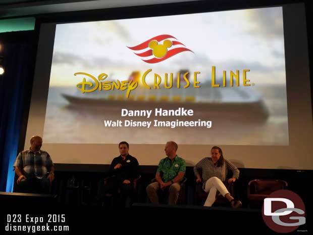 Then Disney Cruise Line talked about the upcoming changes to the Dream and the new show on the Magic