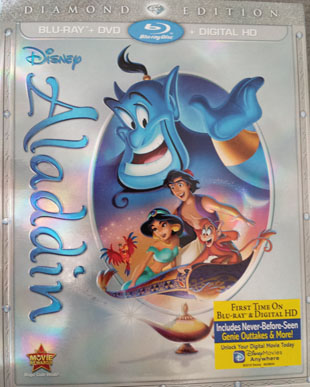 Aladdin Blu-ray Cover