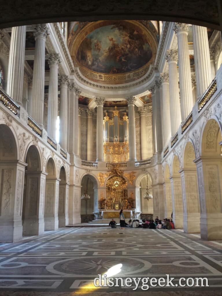 A chapel inside Chateau De #Versailles #Paris - The Geek's Blog ...