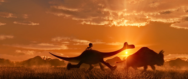 THE GOOD DINOSAUR - Pictured: Spot and Arlo. ©2015 Disney•Pixar. All Rights Reserved.