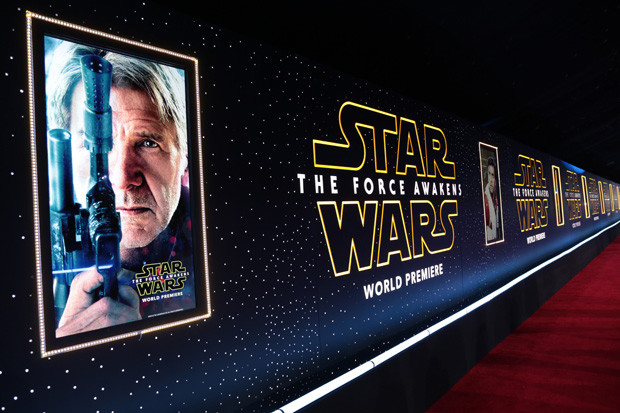 Walt Disney Pictures and Lucasfilm's presents "Star Wars: The Force Awakens" World Premiere in Hollywood, California on Monday, December 14, 2015. (Photo: Alex J. Berliner/ABImages)