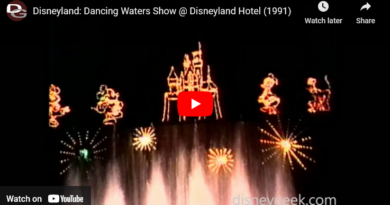 Dancing Waters @ Disneyland Hotel