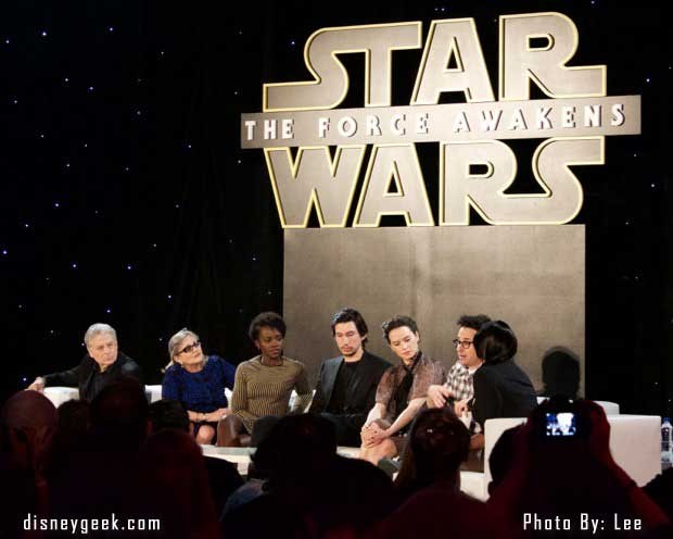 Star Wars: The Force Awakens Press Conference - Panel 1