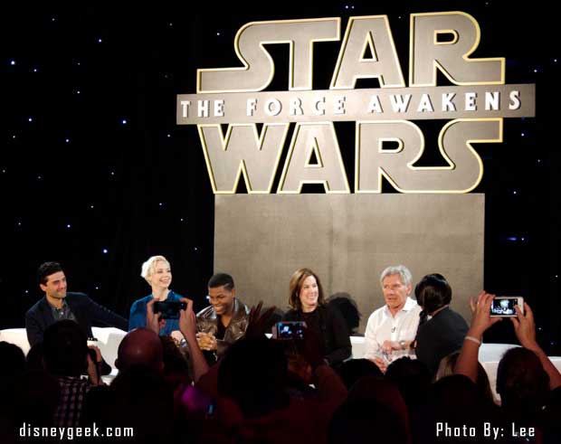 Star Wars: The Force Awakens Press Conference - Panel 2