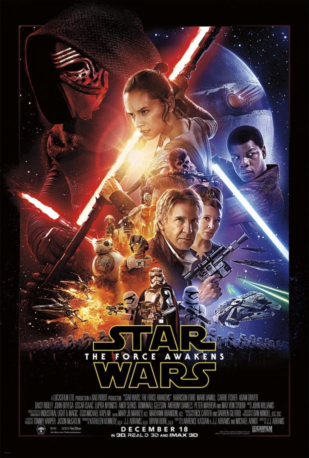 Star Wars: The Force Awakens Press Conference - Poster