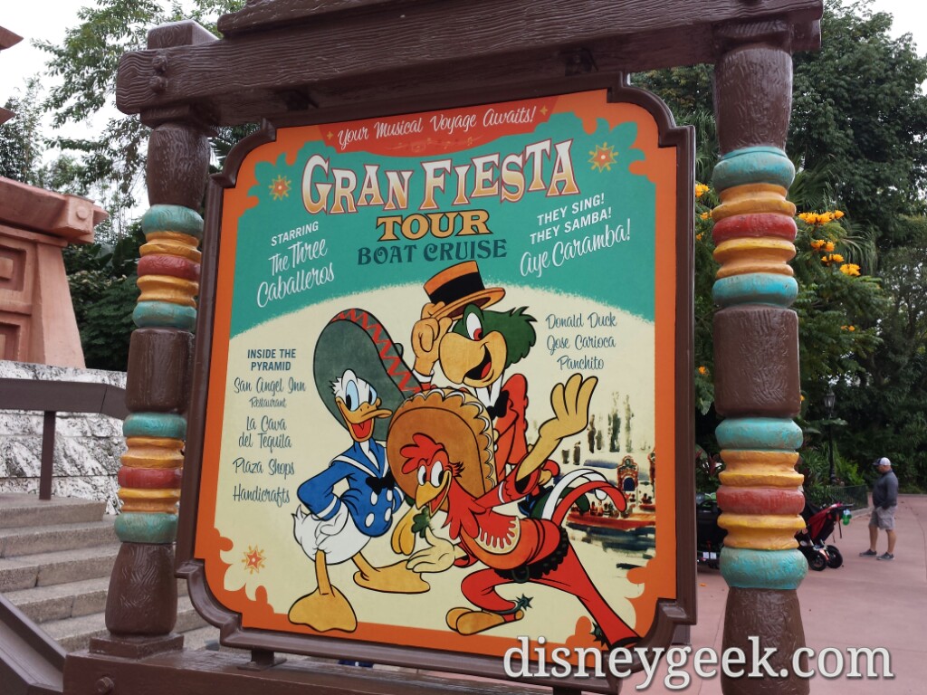 Gran Fiesta Tour was my first attraction at Epcot.