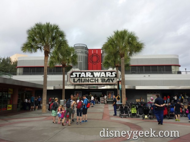 Approaching the Star Wars Launch Bay