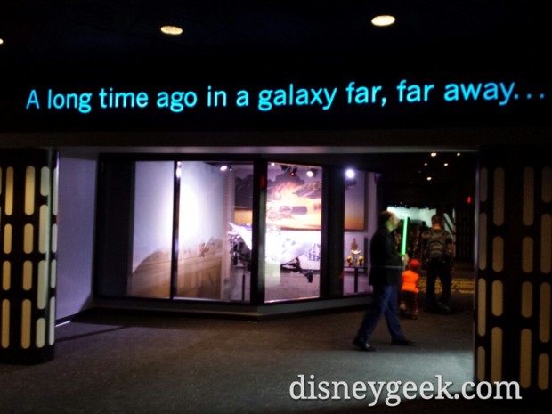 Entering Star Wars Launch Bay