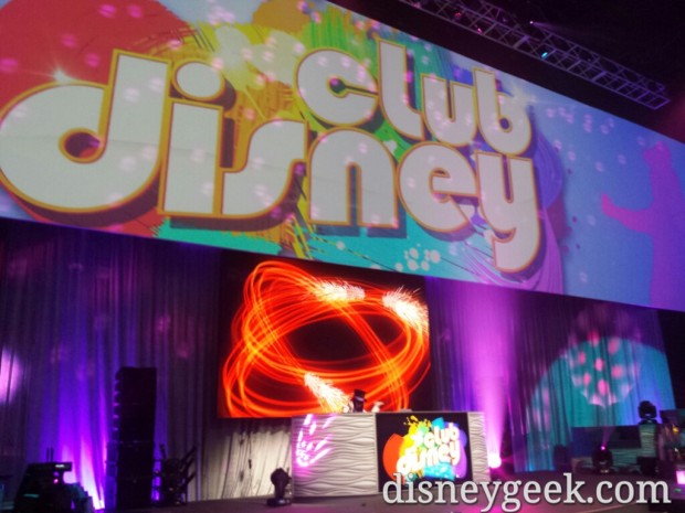 A DJ in Club Disney