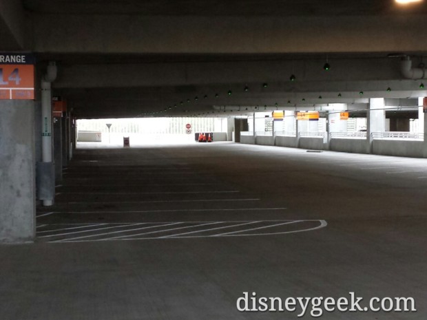 Disney Springs Orange Parking Structure