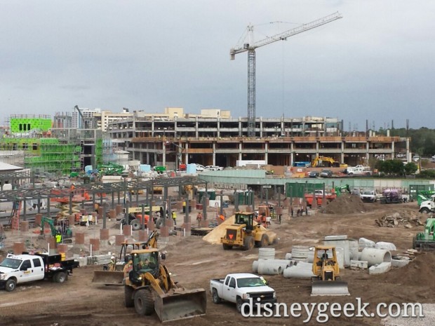 A second parking structure at Disney Springs