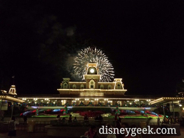 Wishes behind the Main Street train station