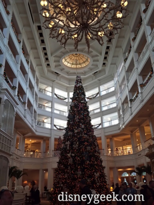 Grand Floridian Christmas Tree