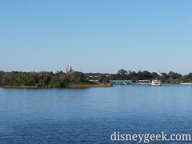 Approaching the Magic Kingdom by Ferry Boat