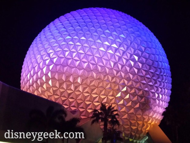 Spaceship Earth from Future World
