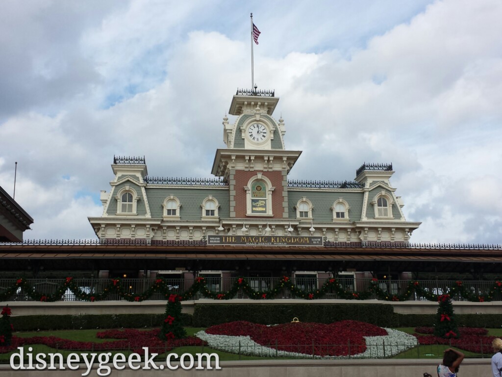 Noticed the Main Street Train Station Clock was off by over half an hour