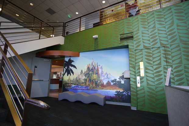 ZOOTOPIA - Walt Disney Animation Studios Tujunga Campus: lobby. ©2015 Disney. All Rights Reserved.