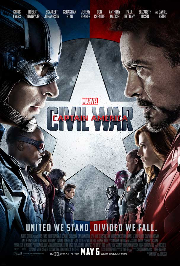 Captain America Civil War - One Sheet