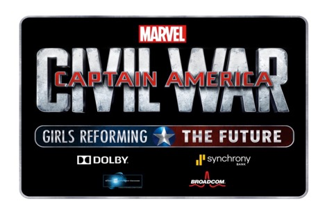 MARVEL'S CAPTAIN AMERICA: CIVIL WAR ­ GIRLS REFORMING THE FUTURE CHALLENGE