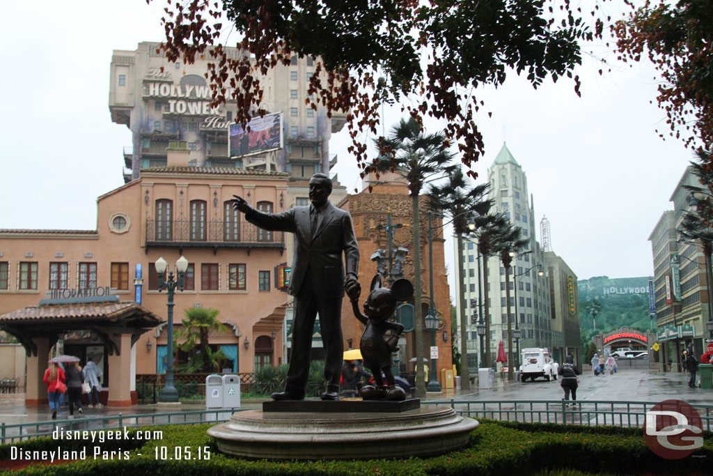 Walt Disney Studios Park - Partners Statue - Walt & Mickey
