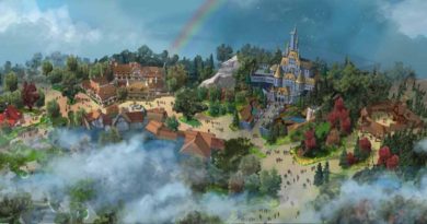 New Area of Fantasyland Overall View