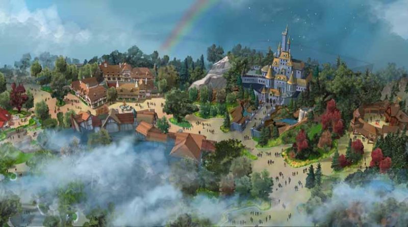 New Area of Fantasyland Overall View