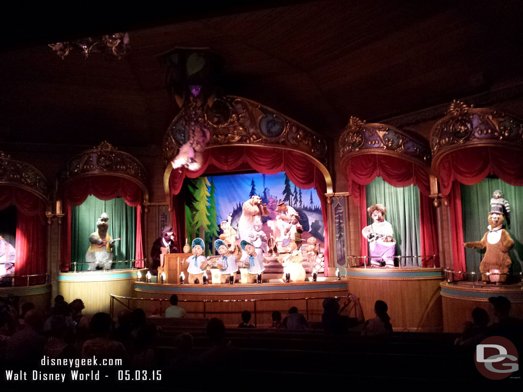 WDW Country Bear Jamboree 2016