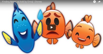 Finding Nemo told by emoji