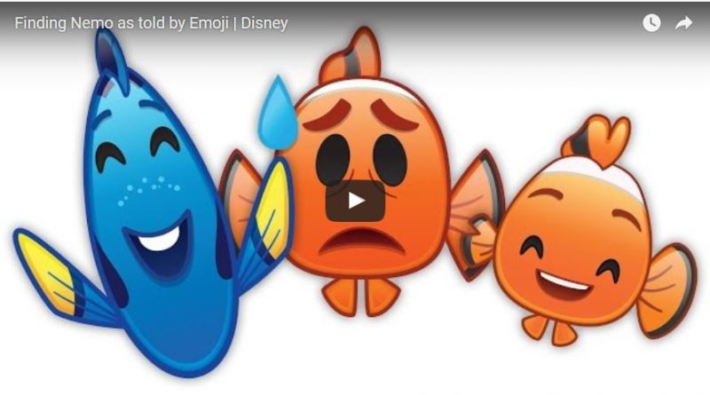 Finding Nemo told by emoji