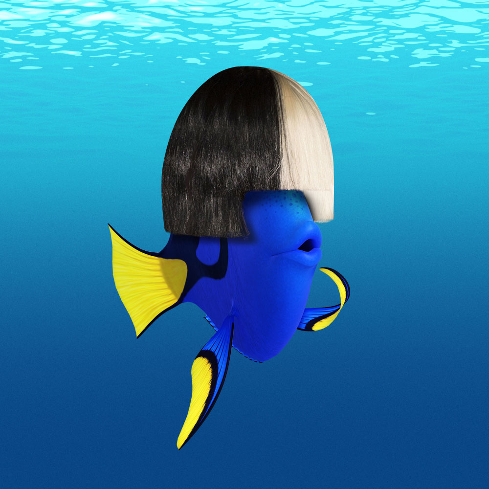   SIA DIVES IN WITH DORY,  SINGING “UNFORGETTABLE” END-CREDIT SONG