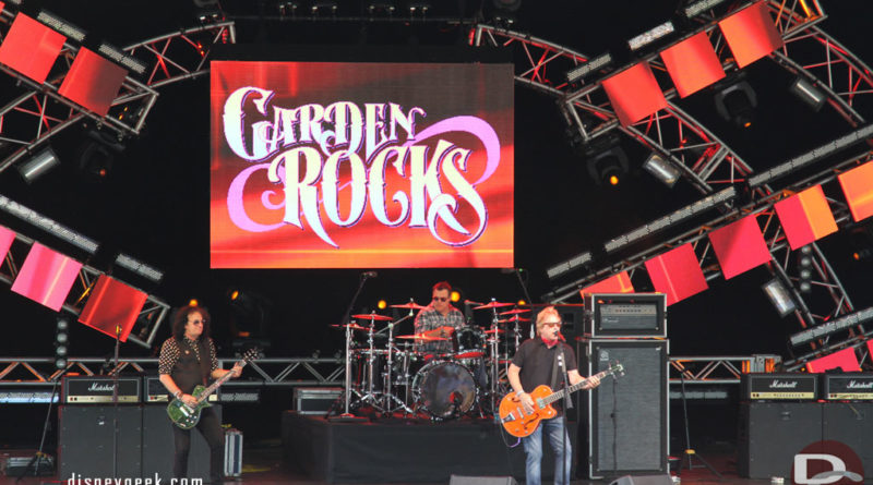 Georgia Satellites performing at #Epcot Garden Rocks this weekend