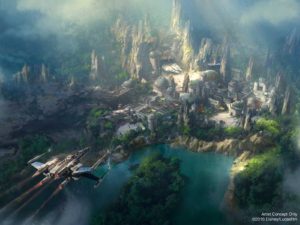 Disneyland Star Wars Concept Art